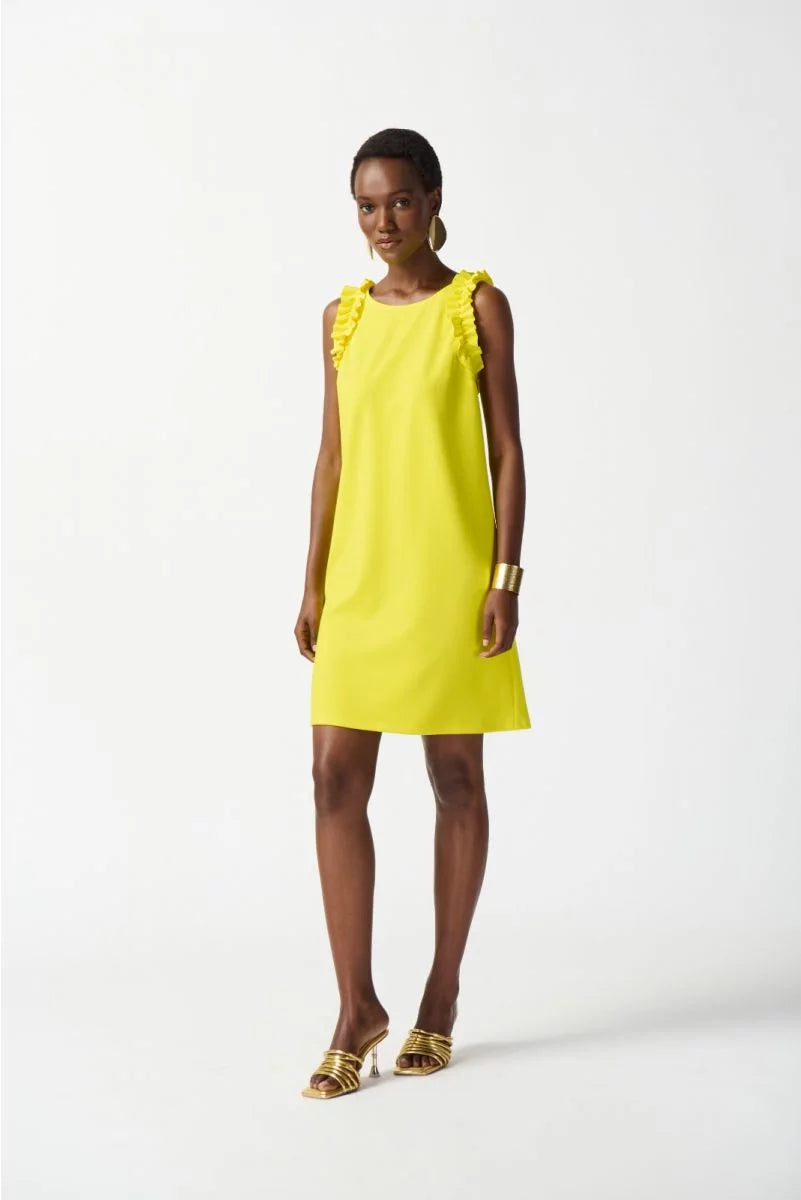VESTIDO CORTO AMARILLO/FIUSCHA 242115