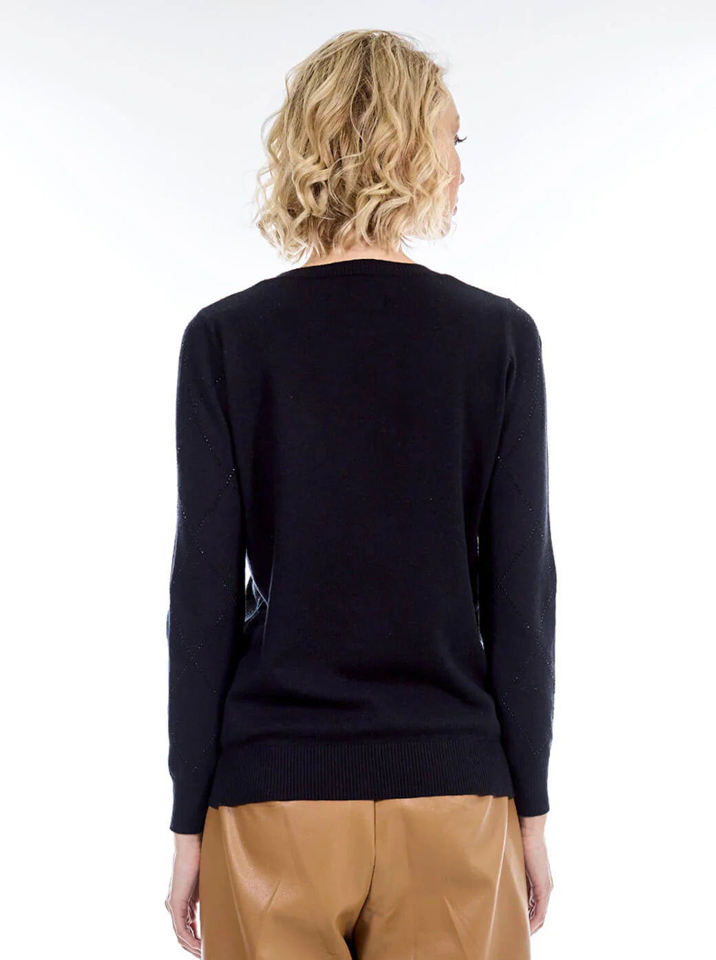 SUÉTER CAFE/GRIS/NEGRO 224979