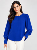 BLUSA AZUL L35892
