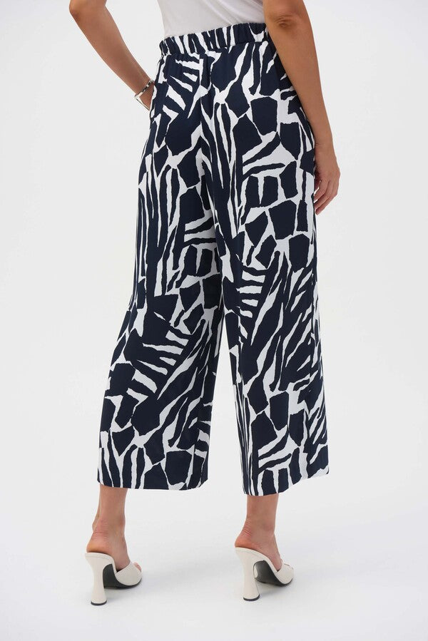 PANTALÓN AZUL MARINO ESTAMPADO 252145