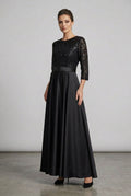 VESTIDO LARGO NEGRO 57096