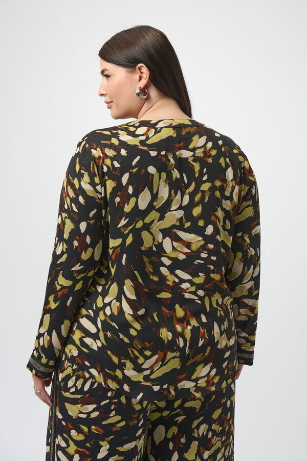 BLUSA NEGRA ESTAMPADA 253259