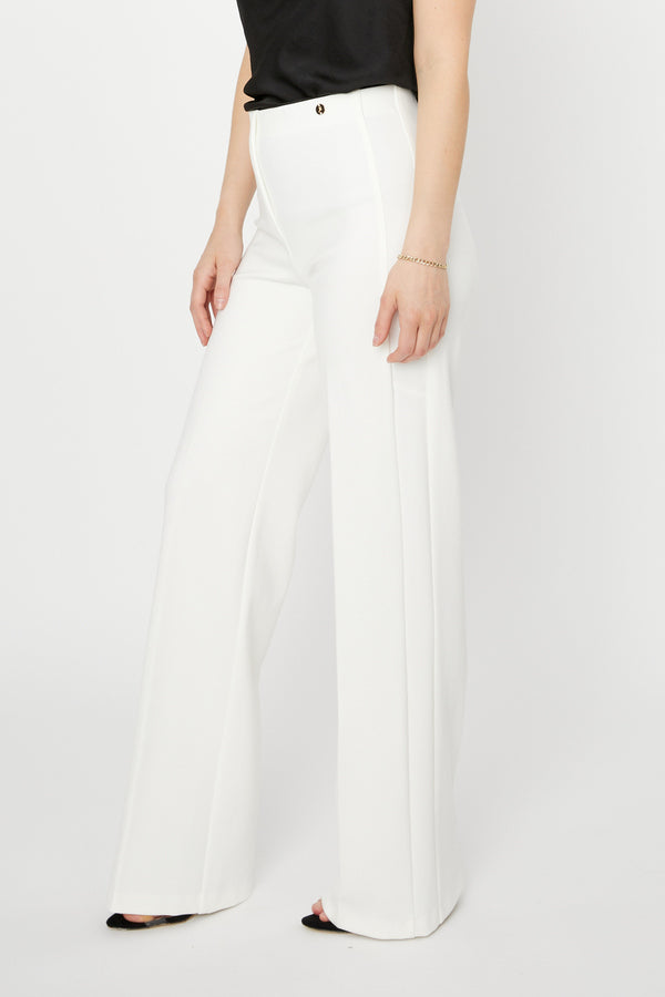 PANTALÓN NEGRO/BLANCO PALAZZO 243118