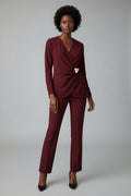 BLUSA VINO 2834