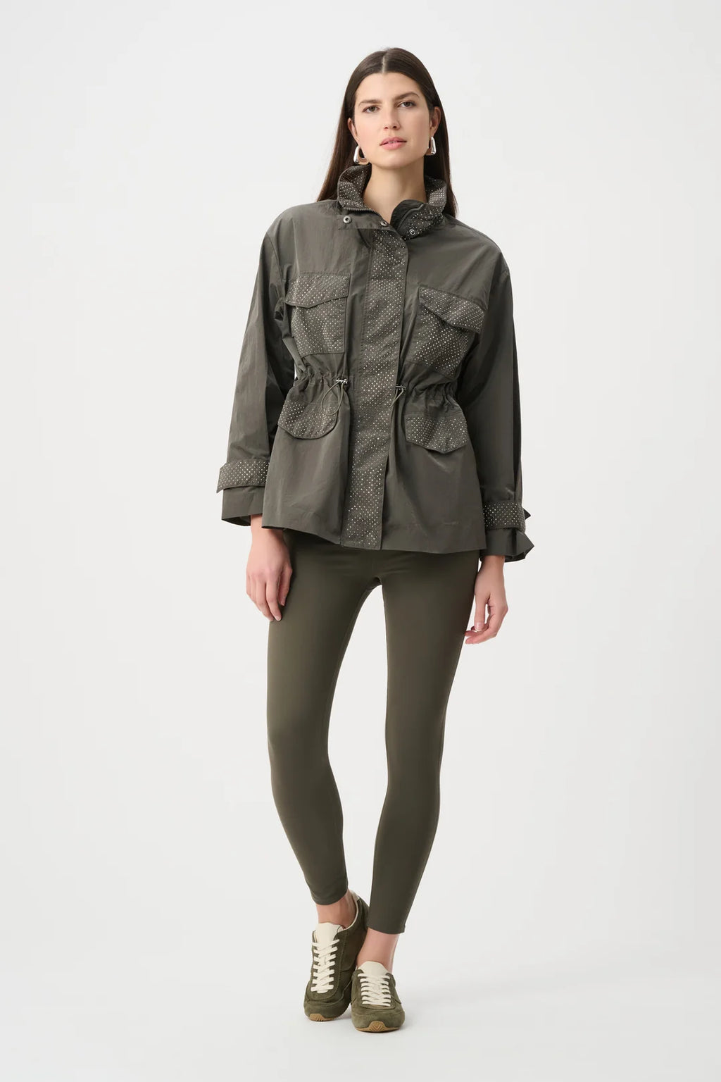 CHAQUETA VERDE OLIVO 263633