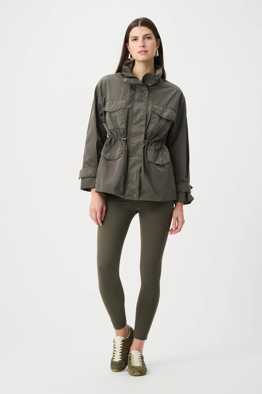CHAQUETA VERDE OLIVO 263633