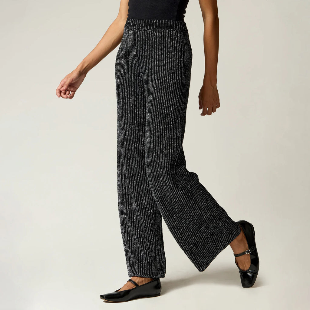 PANTALÓN TEJIDO NEGRO R22546