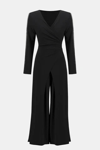 JUMPSUIT NEGRO MALLA EN MANGAS 243722