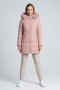 CHAQUETA ROSA Y CAFÉ LZW26003