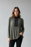 BLUSA VERDE OLIVO 2542