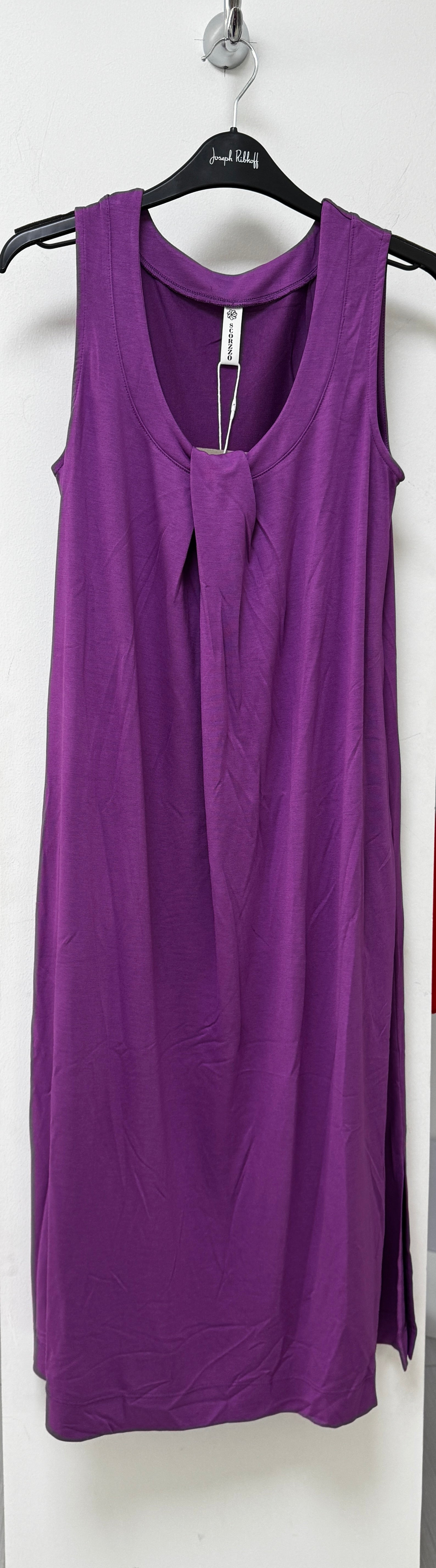 VESTIDO MIDI PÚRPURA 125620
