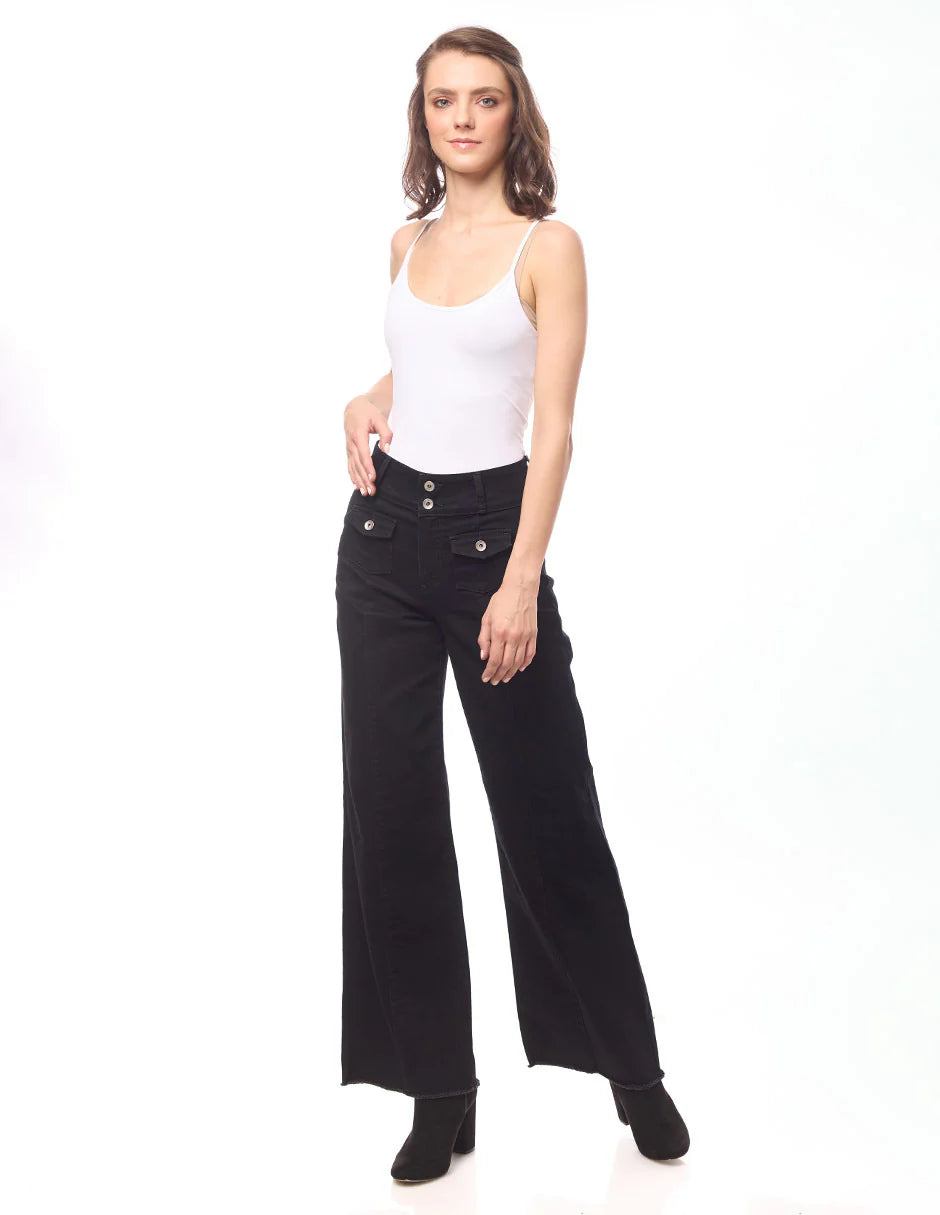 PANTALÓN JEANS NEGRO 225410