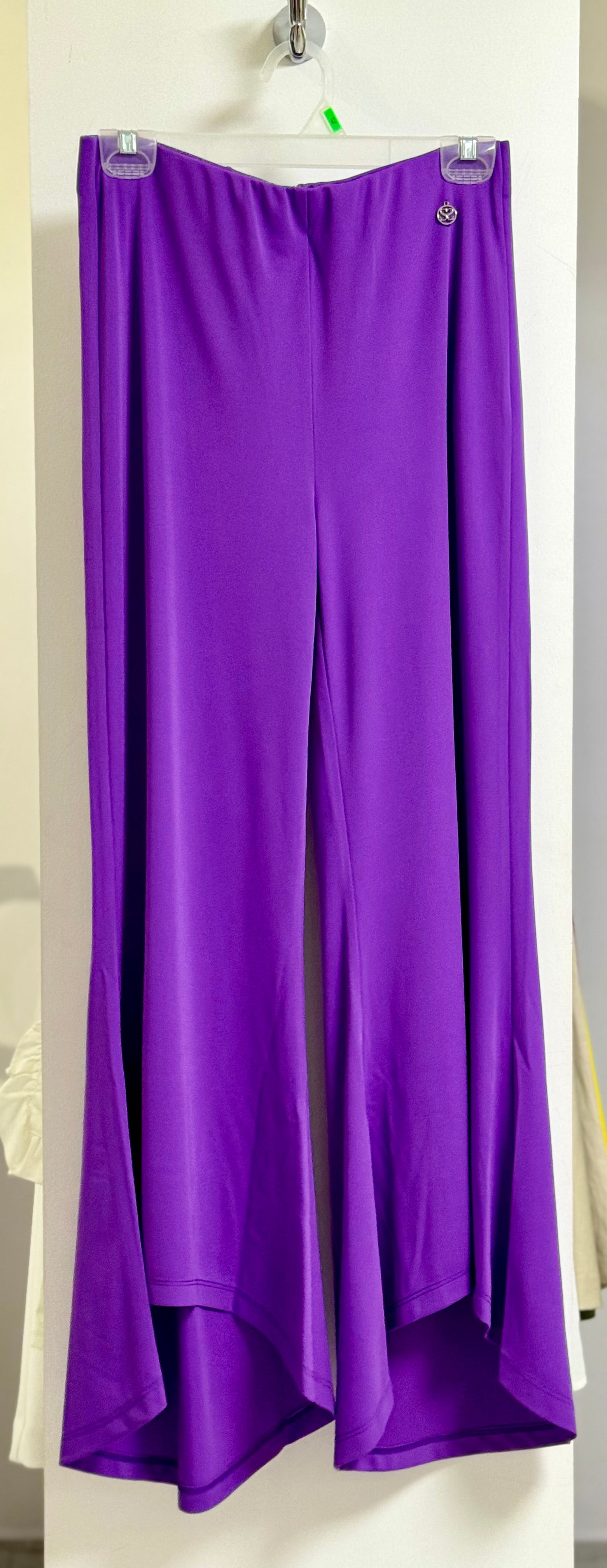PANTALÓN PALAZZO/LILA MARRÓN/NARANJA 38262