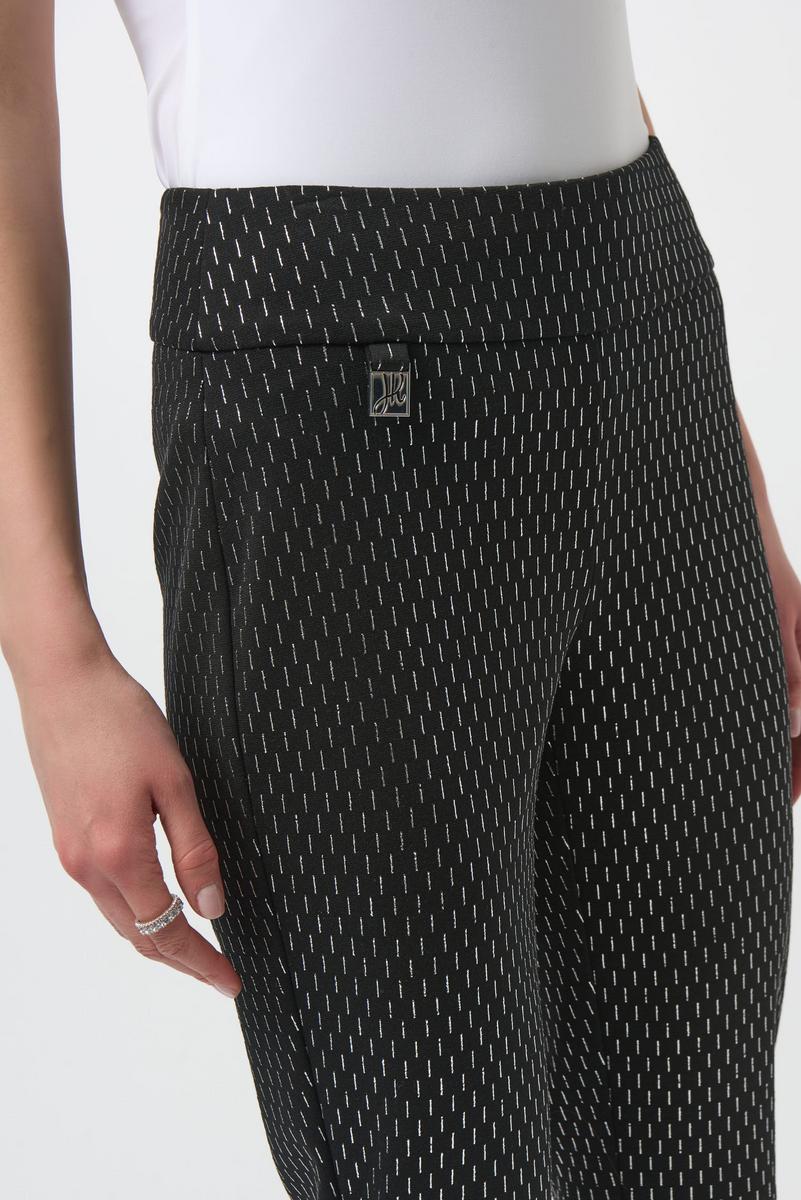 PANTALÓN NEGRO ORO/PLATA 254143
