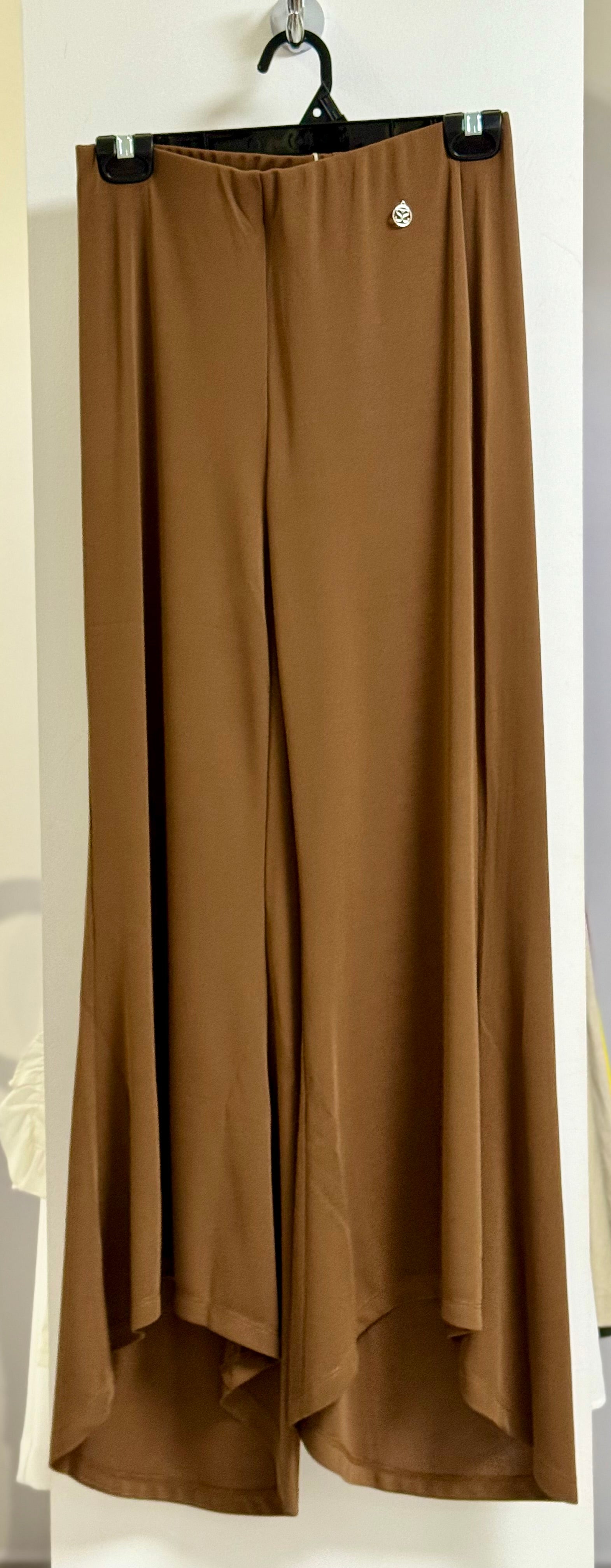 PANTALÓN PALAZZO/LILA MARRÓN/NARANJA 38262