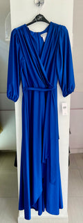VESTIDO LARGO AZUL REY/ VERDE ESMERALDA/ROJO 56610