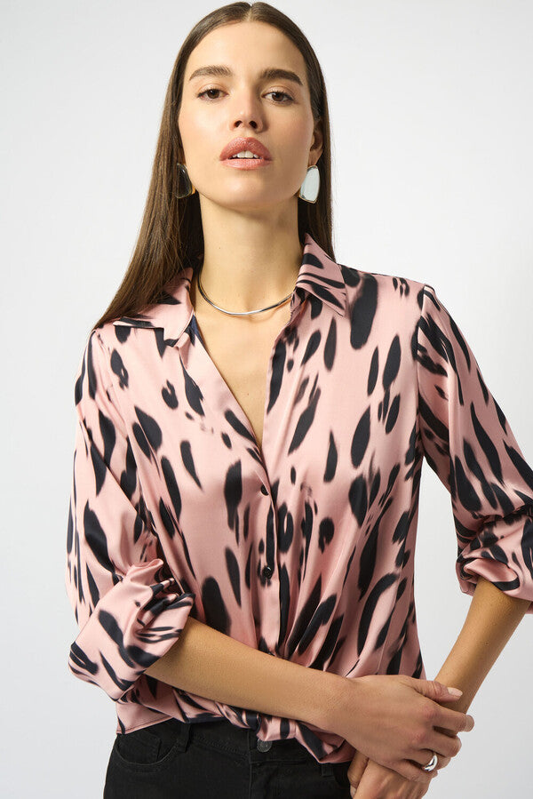 BLUSA ROSA ESTAMPADA 253059