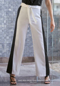 PANTALÓN HUESO COMBINADO 124490