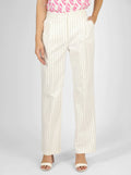 PANTALÓN HUESO ESTAMPADO 124351
