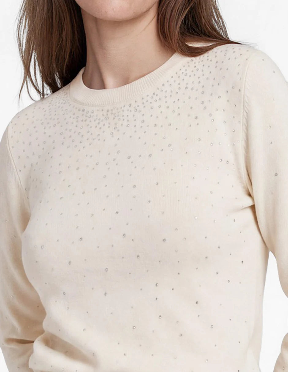 SUÉTER GRIS Y HUESO 226843