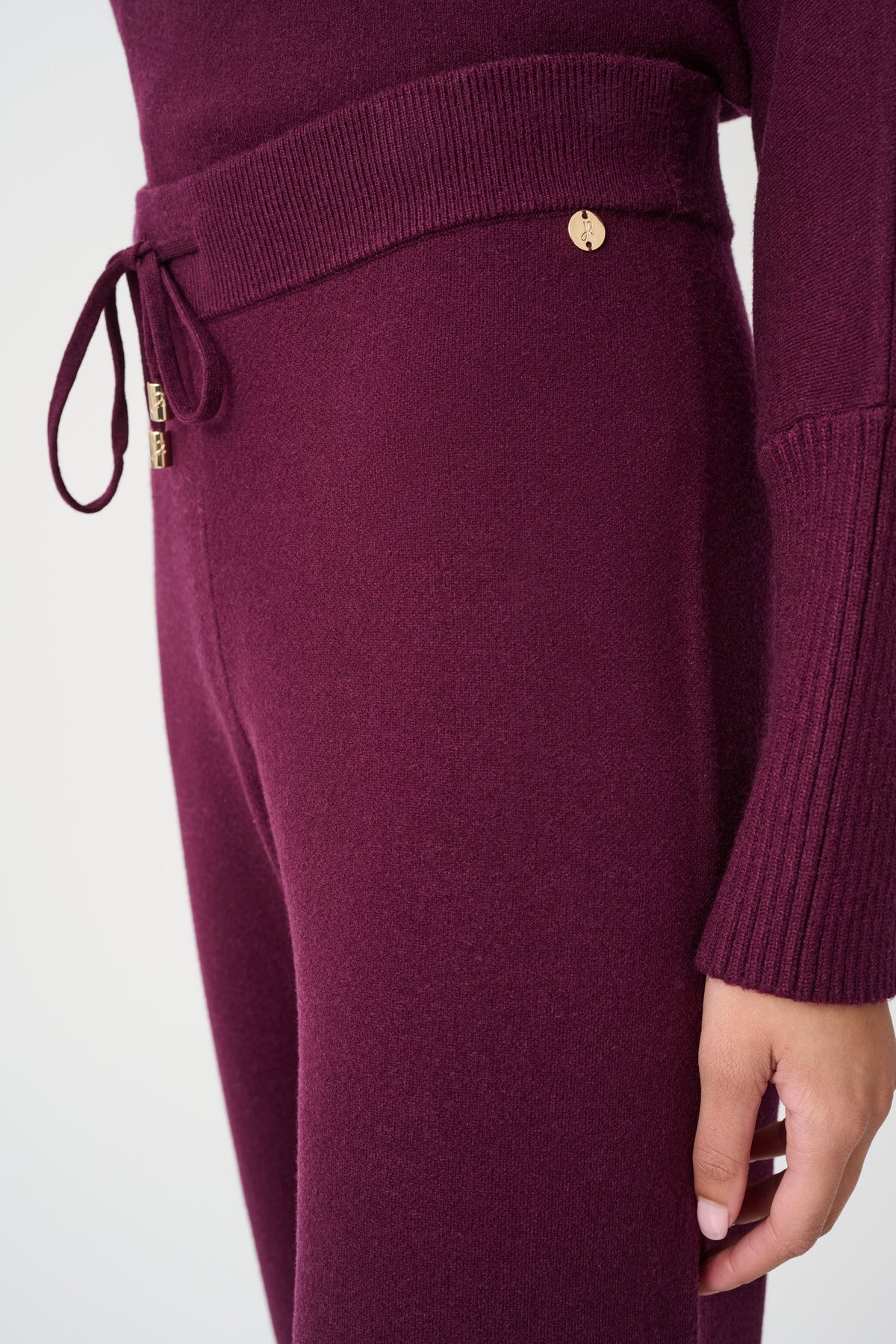 PANTALÓN PANTS VINO/NEGRO 263934