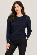 SWETER AZUL Y NEGRO 206466