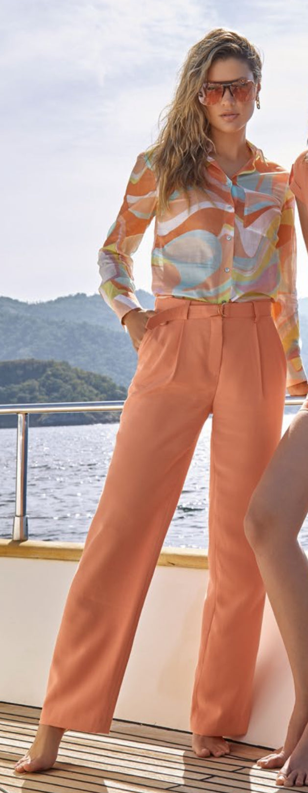 PANTALÓN NARANJA 124402