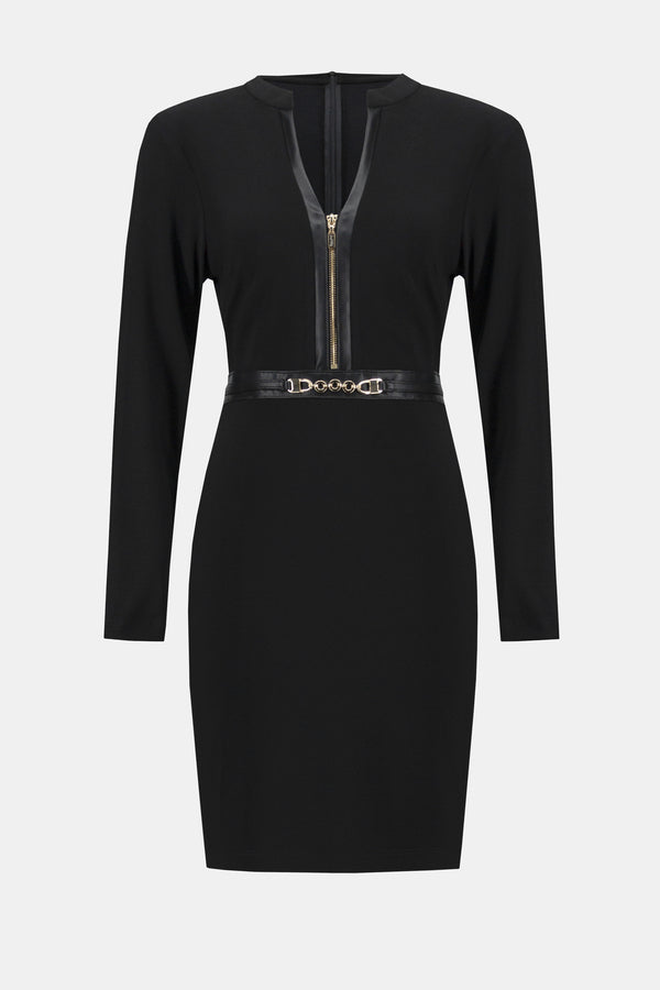VESTIDO NEGRO ESCOTE V 243274