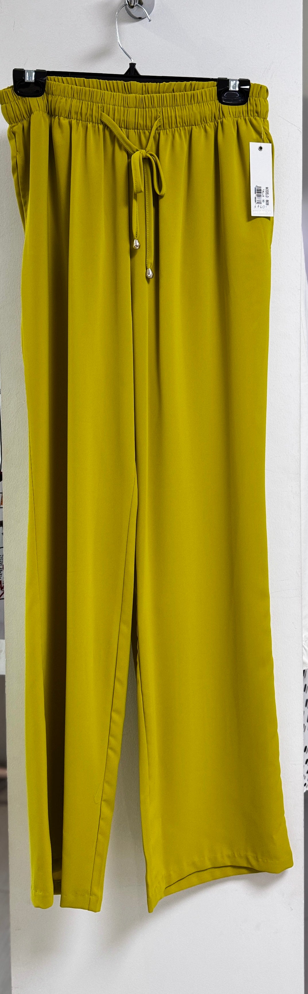 PANTALÓN VERDE MANZANA 8836