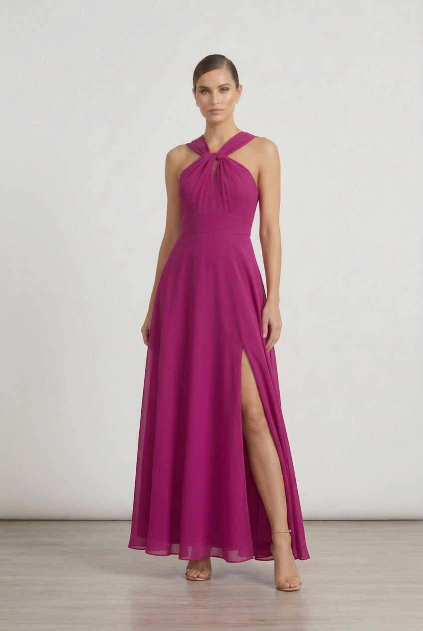 VESTIDO LARGO BUGAMBILIA HALTER 57492