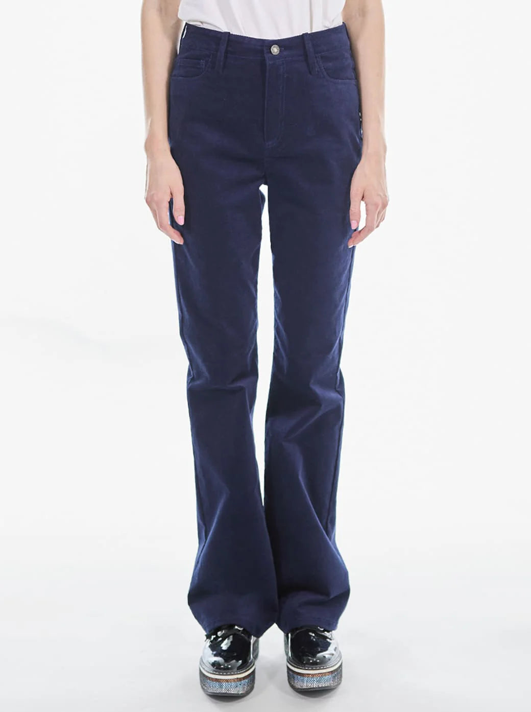 PANTALÓN PANA AZUL W22443