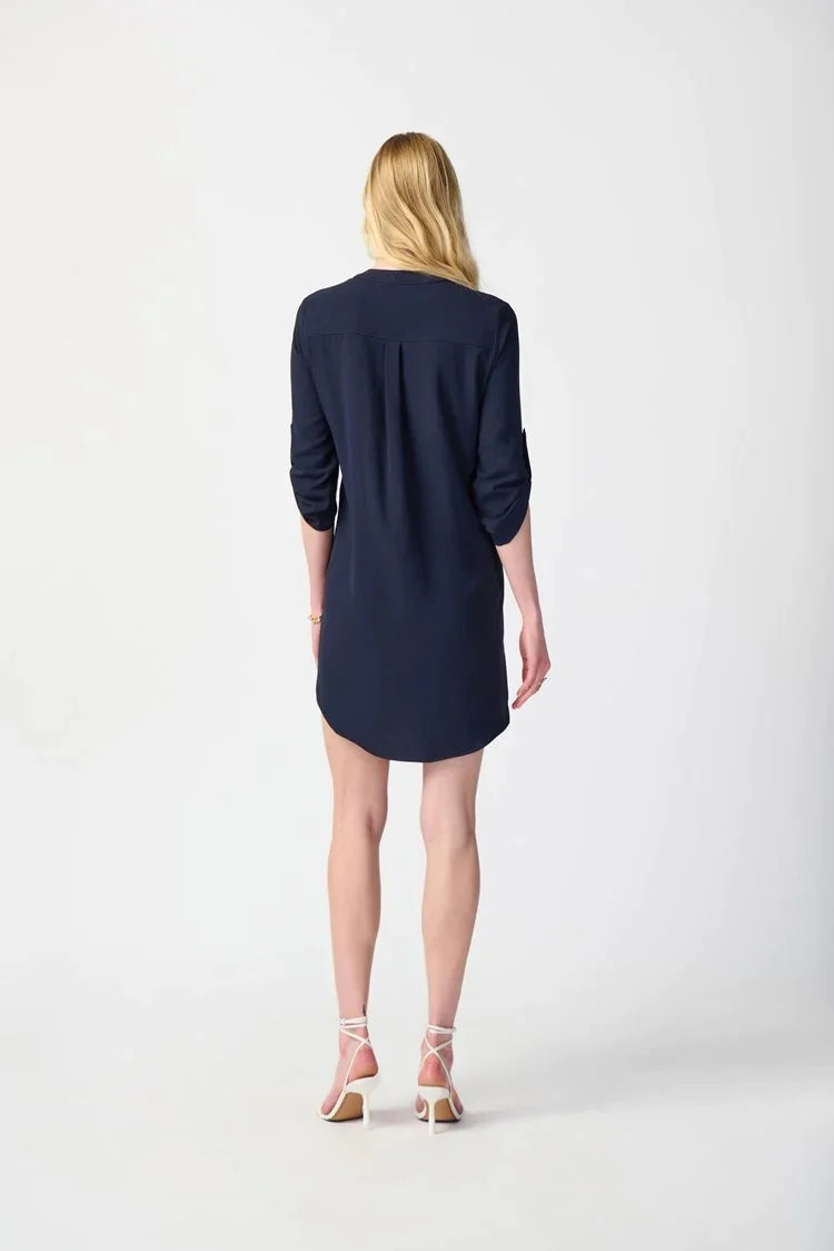 VESTIDO CORTO MARINO 232201S24