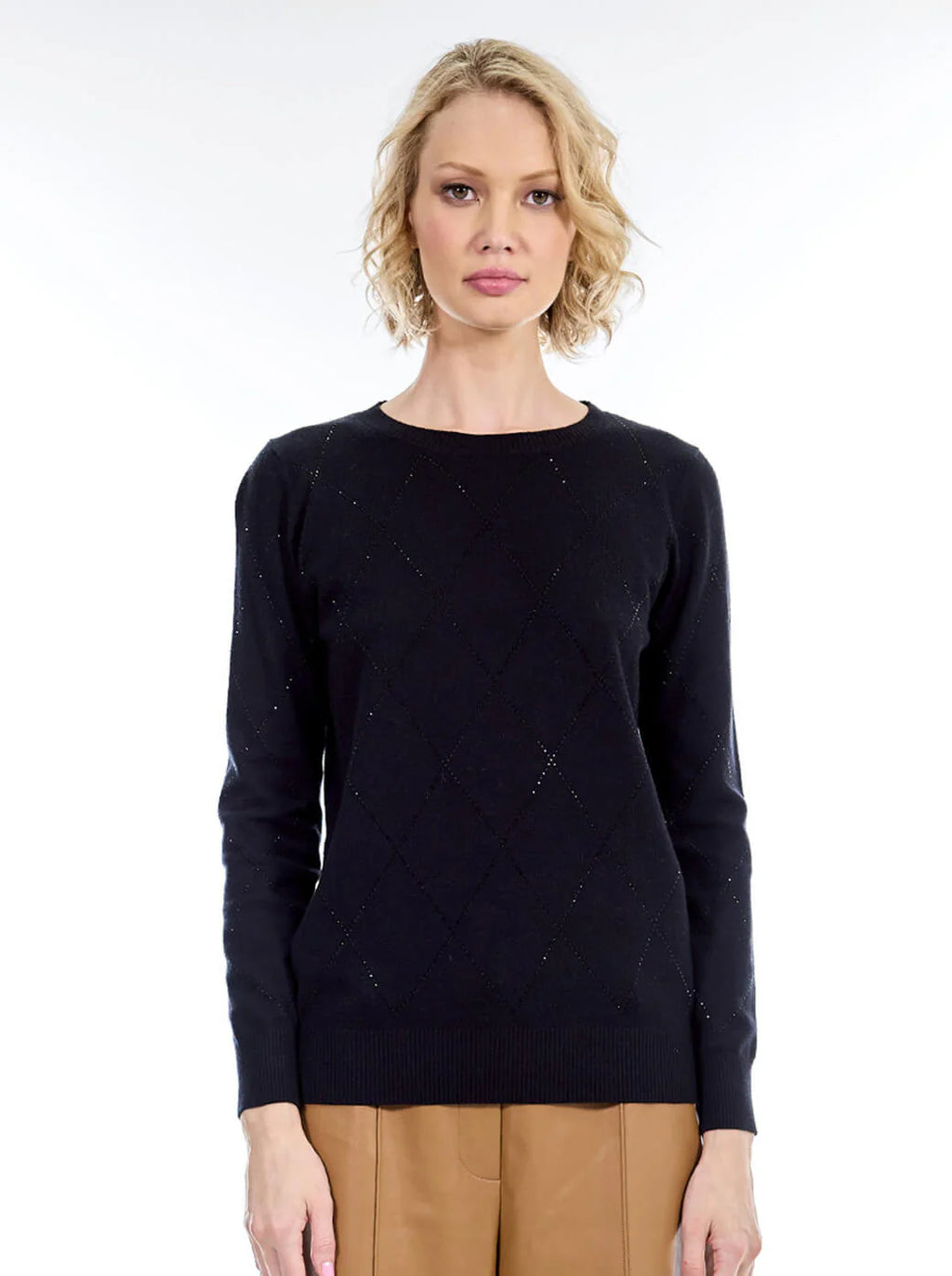 SUÉTER CAFE/GRIS/NEGRO 224979