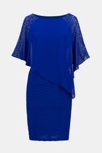 Cargar imagen en el visor de la galería, VESTIDO AZUL REY C/ESTOPEROL EN CAPA 243728
