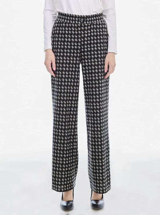 PANTALÓN NEGRO ESTAMPADO 224785