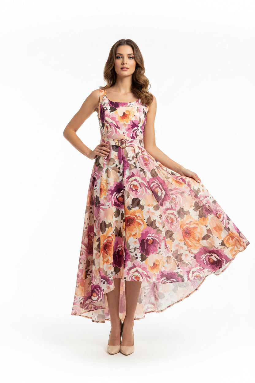 VESTIDO LARGO ESTAMPADO 57360