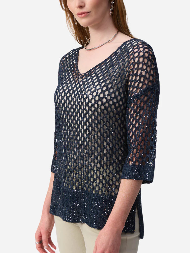 BLUSA TEJIDA MARINO 241922