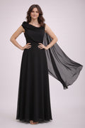 VESTIDO LARGO NEGRO 57367