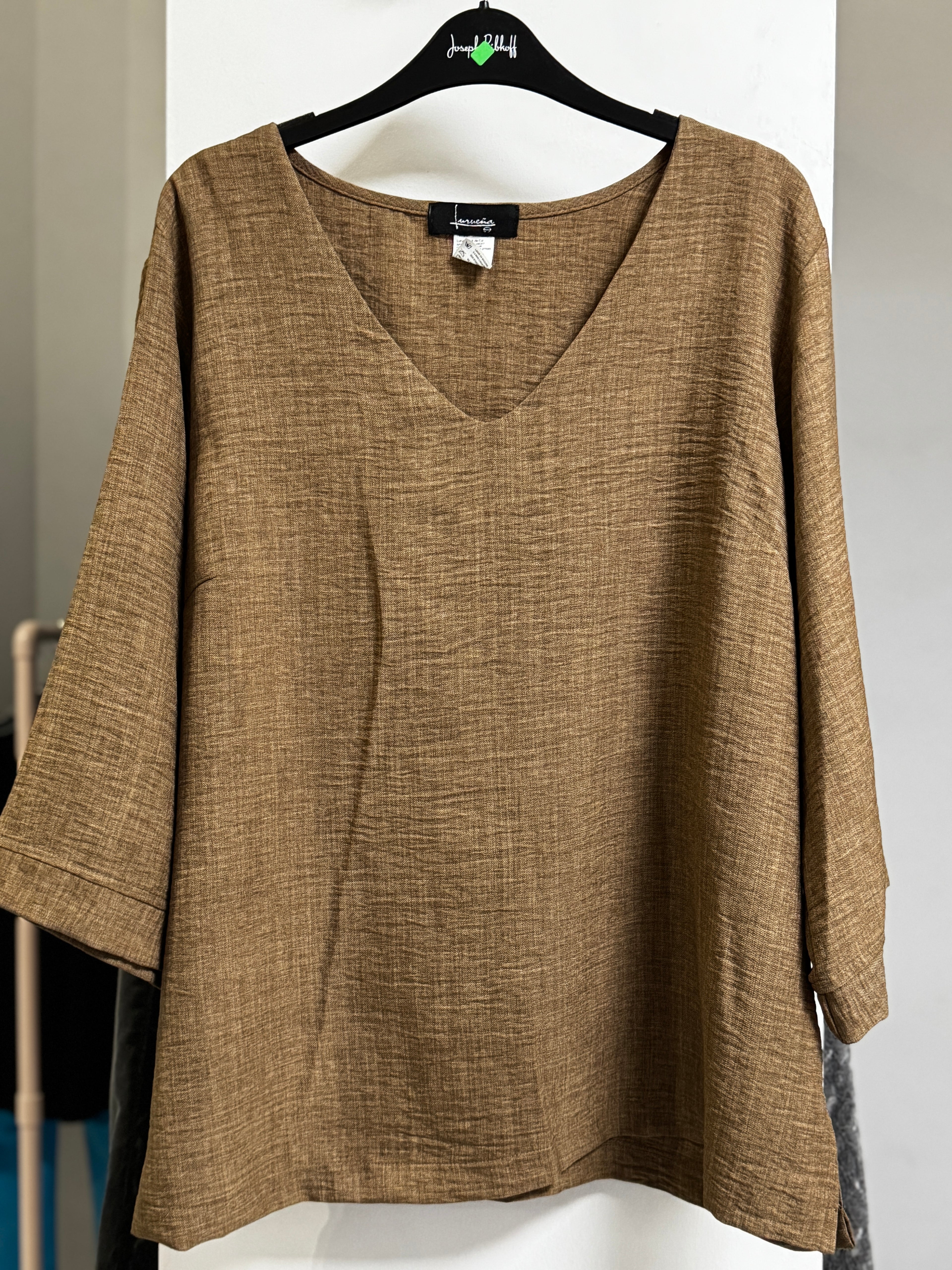 BLUSA AZUL/CAFE/NEGRO L37163