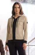 CHAMARRA BEIGE COMB. 226696