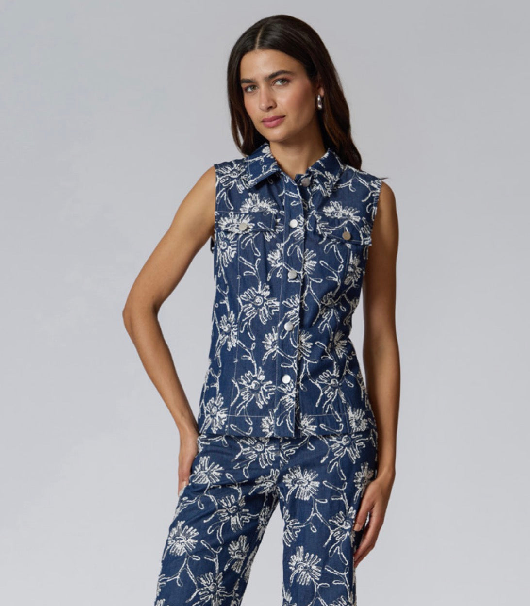 CHALECO MARINO ESTAMPADO R16068