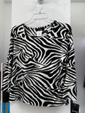 BLUSA NEGRA PRINT L35605