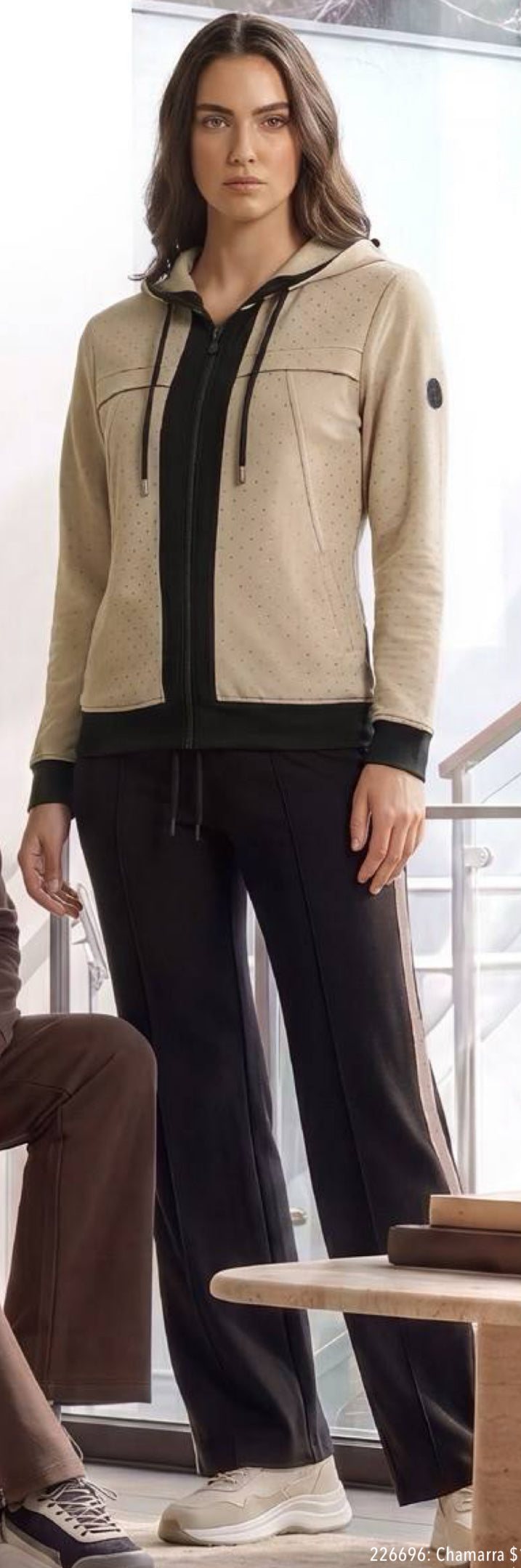 PANTALÓN NEGRO COMB. 226697