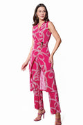 CONJUNTO BLUSA+PANTALON FIUSCHA ESTAMPADO 2428