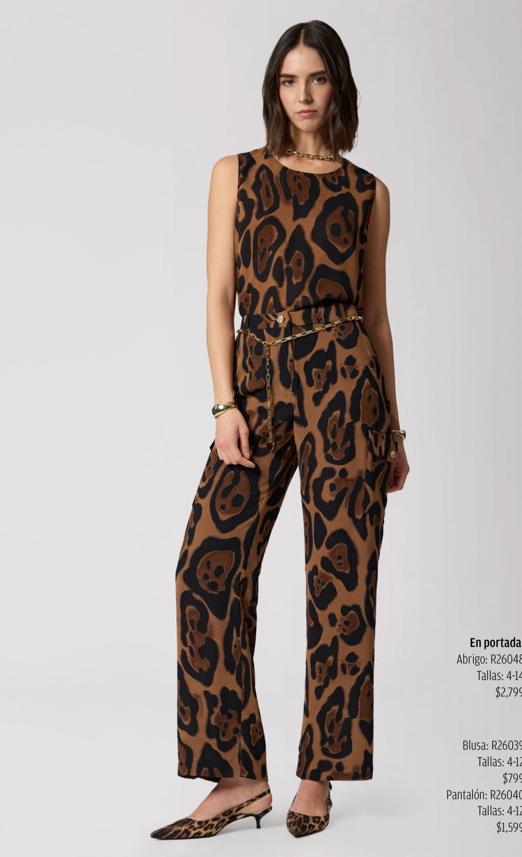 BLUSA CAFÉ PRINT R26039