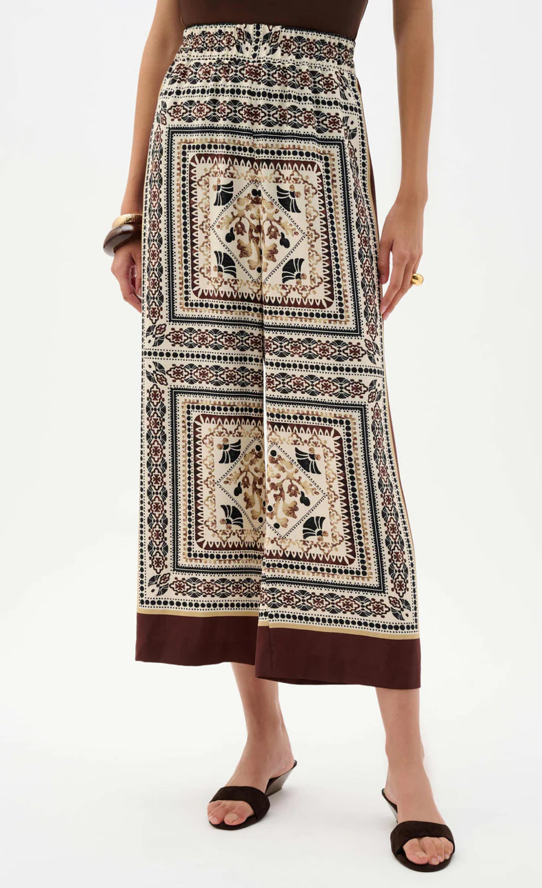 PANTALÓN BEIGE PRINT 262261