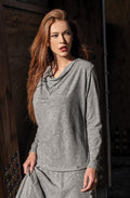 BLUSA GRIS/NEGRO/BLANCO 05461