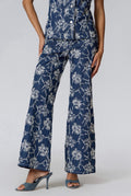 PANTALÓN MARINO ESTAMPADO R16069