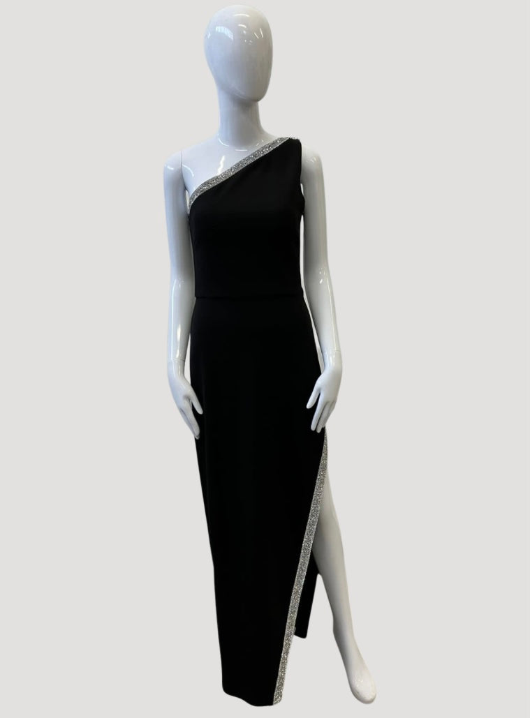 VESTIDO LARGO NEGRO