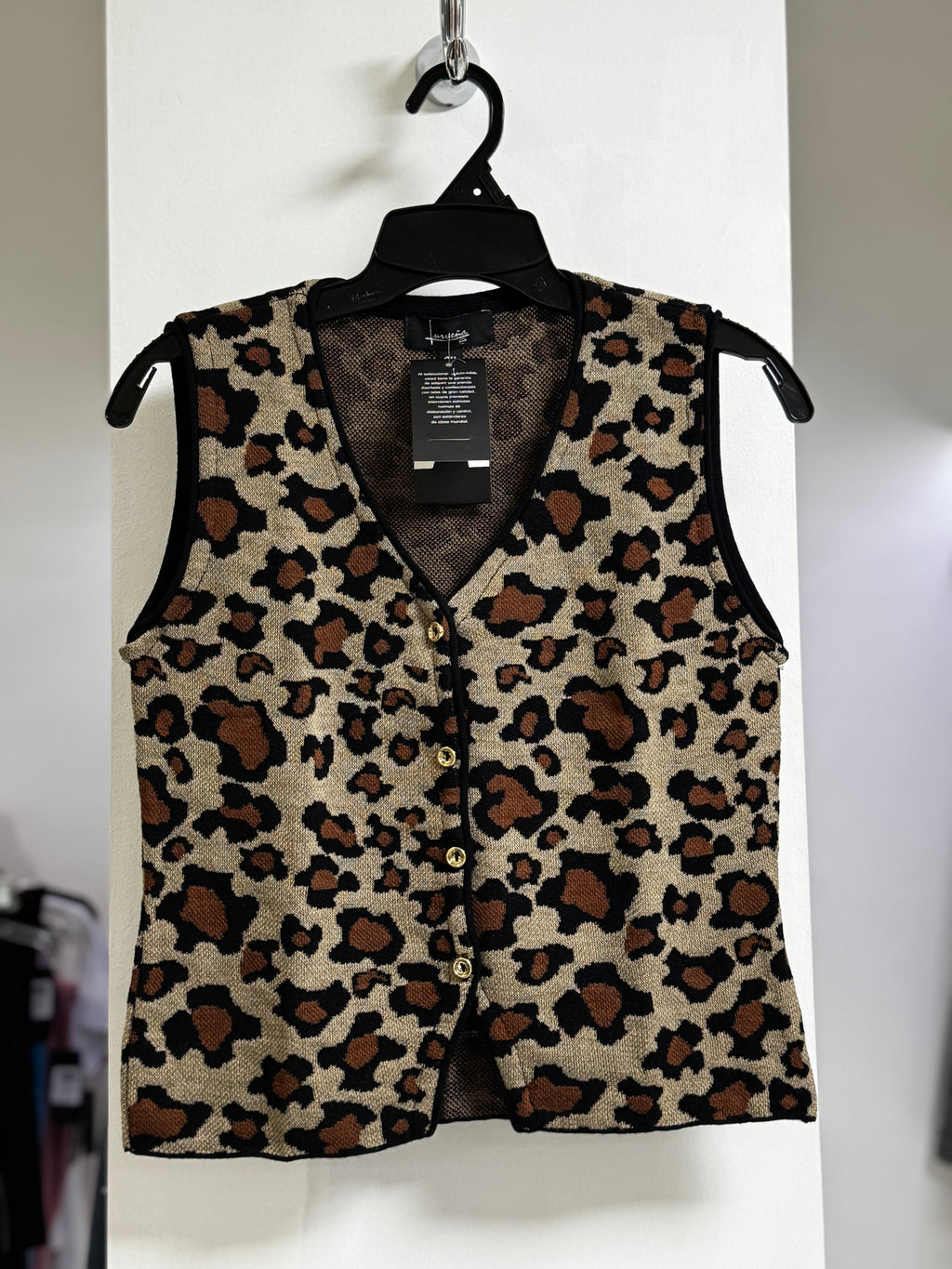 CHALECO ANIMAL PRINT L33401